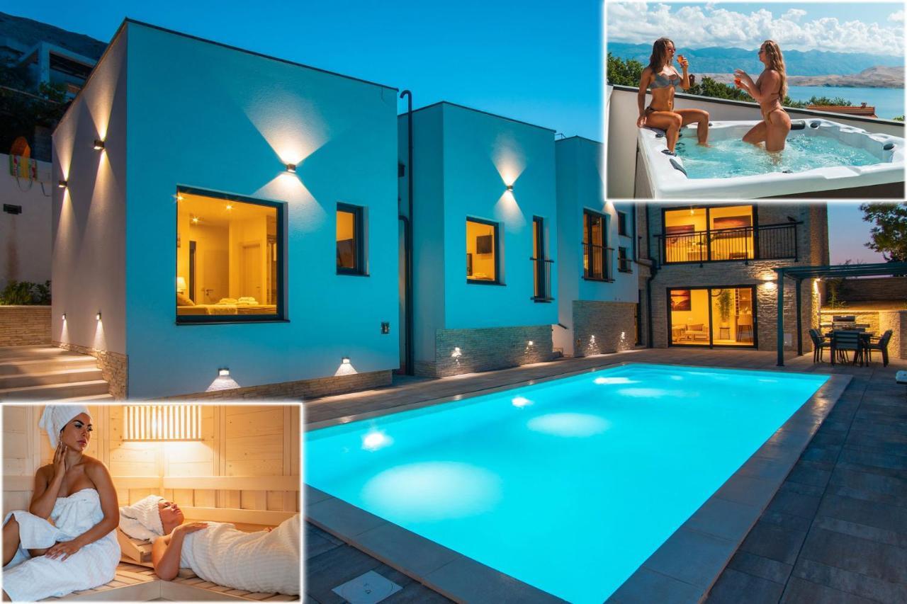 Perla Nera Heated Pool & Sauna Stan Trigraci ภายนอก รูปภาพ